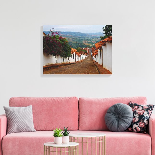 Barichara Canvas Print (Insitu(LivingRoom))