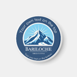 Bariloche Argentina ski resort Mountain hiking Magnet