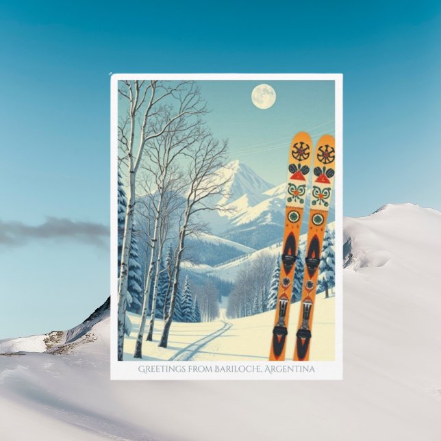 Bariloche Argentina ski resort Postcard (Creator Uploaded)