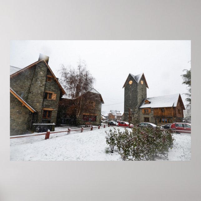 Bariloche Civic Centre, Patagonia Argentina Poster (Front)