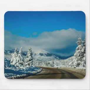 Bariloche, Road To Ski Resort Mouse Mat