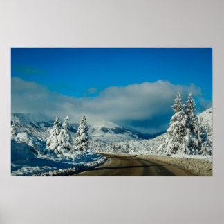 Bariloche, Road To Ski Resort Poster