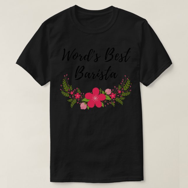 Barista 16 T-Shirt (Design Front)