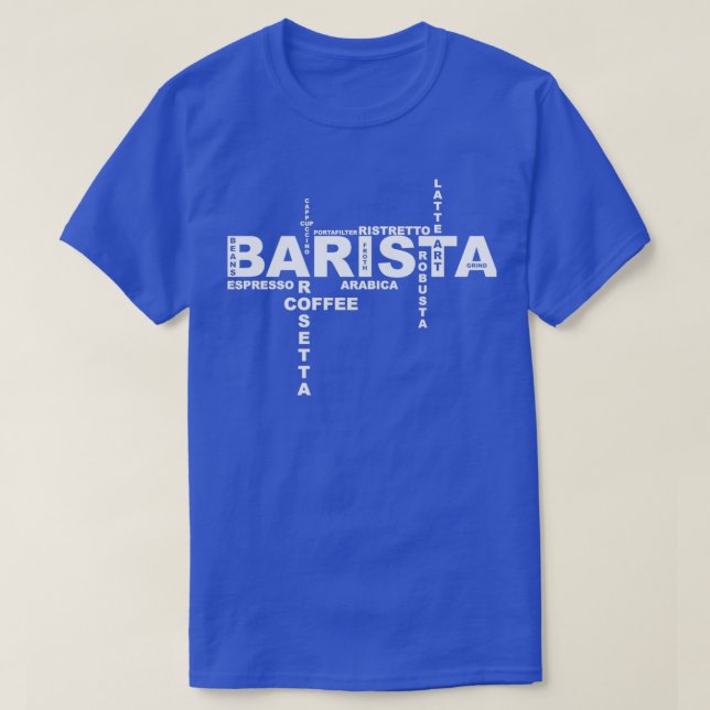 Barista 7 T-Shirt (Design Front)