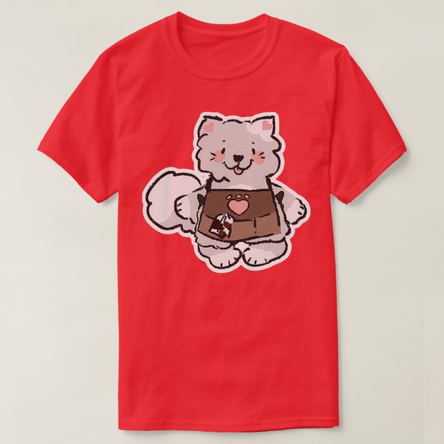 Barista Cat 1 T-Shirt (Design Front)