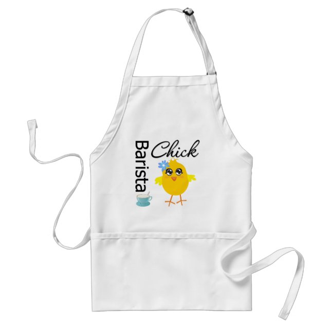Barista Chick Standard Apron (Front)