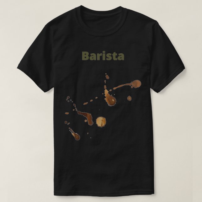 Barista Coffee 24 T-Shirt (Design Front)