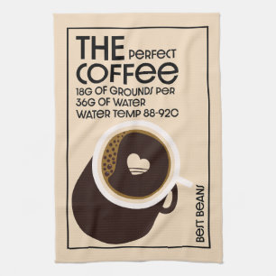 Barista Coffeeshop Tea Towel