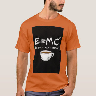 Barista E MC2 Eneger Milk Coffee funny T-Shirt