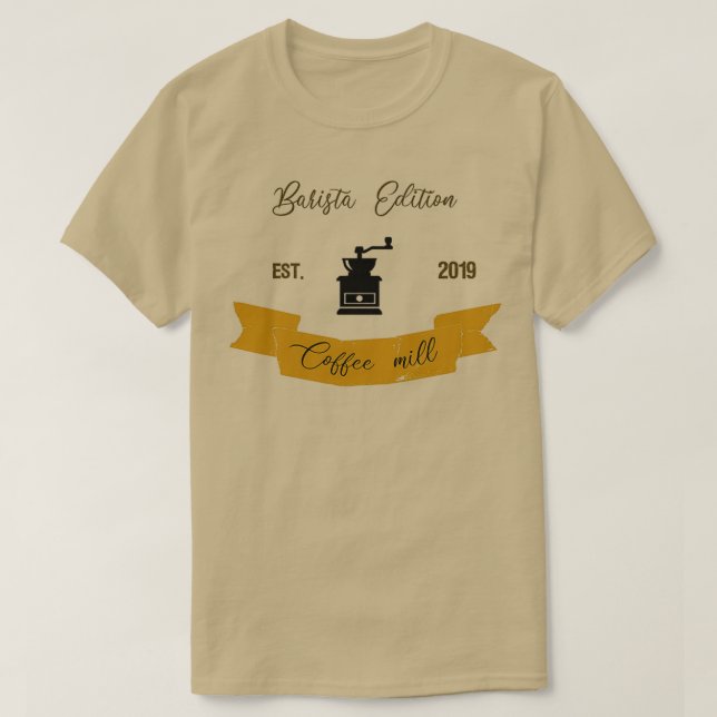 Barista Edition Design 3 T-Shirt (Design Front)