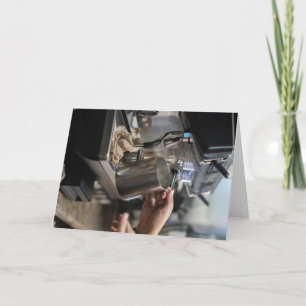 Barista’s Craft: The Art of Steaming Milk Card