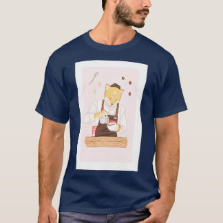 Barista Shiba Inu T-Shirt