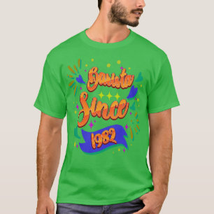 Barista Since 1982 Unique Bartender Gift Ideas For T-Shirt