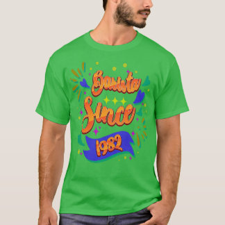 Barista Since 1982 Unique Bartender Gift Ideas For T-Shirt
