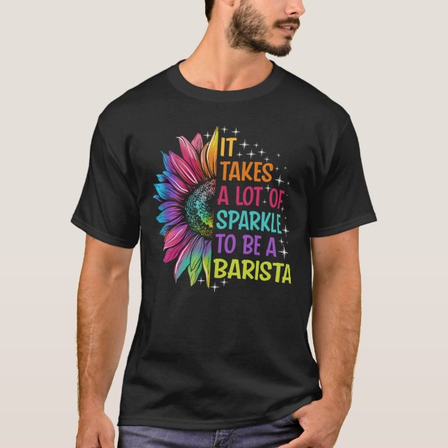 Barista Sparkle T-Shirt (Front)