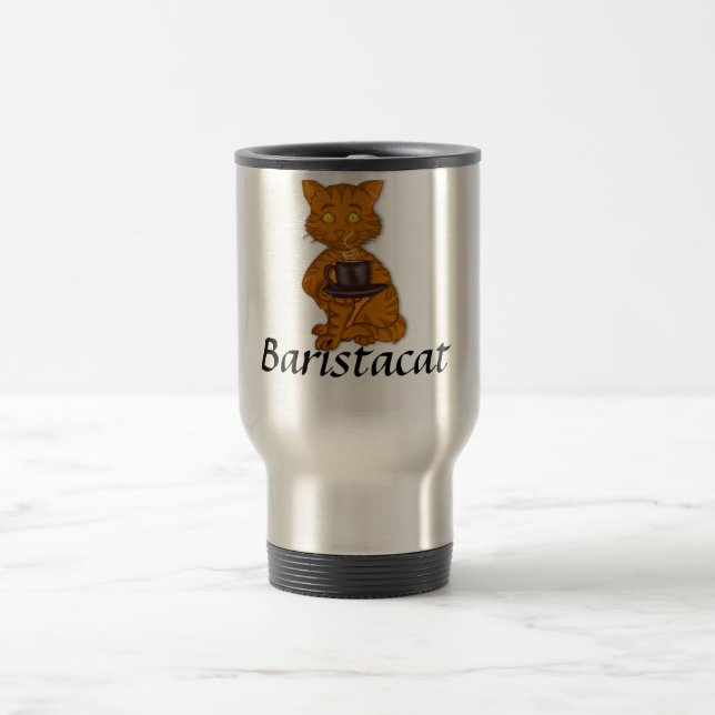 Baristacat Travel Mug (Center)