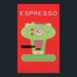 Barista's Art Collection: Espresso Poster<br><div class="desc">Espresso makes the world go round.</div>