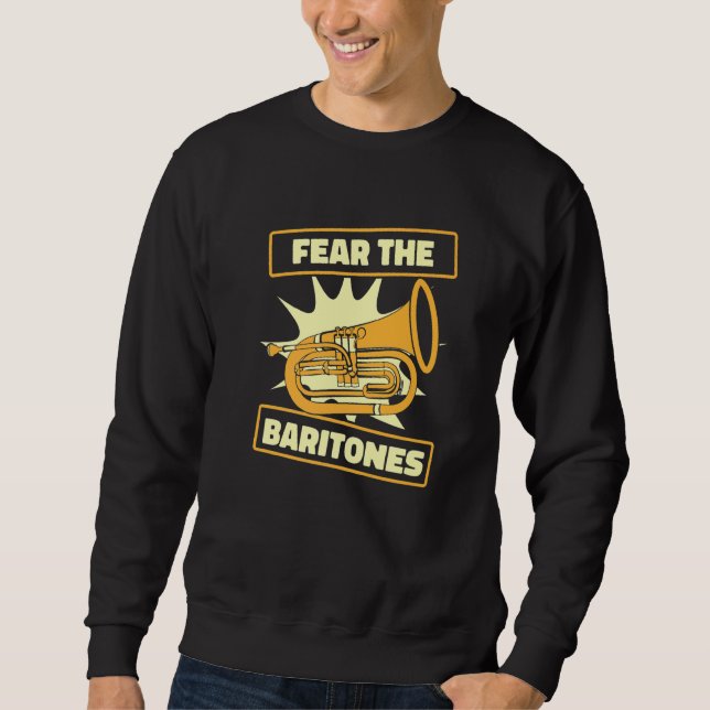 Baritone Bass Euphonium   Sweatshirt (Front)