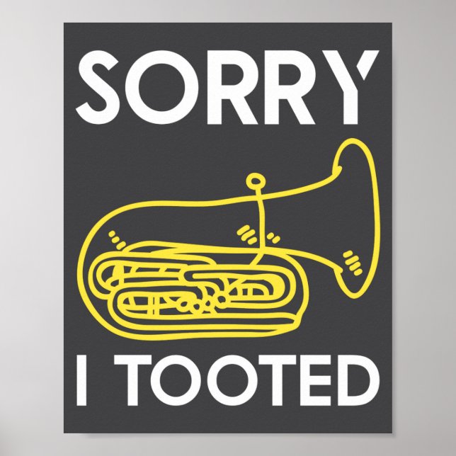 Baritone Definition Funny Orchestra Singer  Poster (Front)