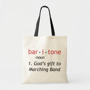 Baritone Definition Tote Bag