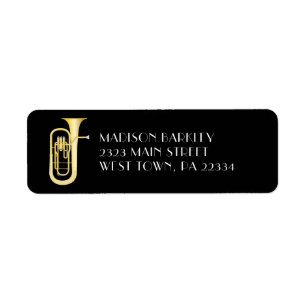 Baritone Musician Band Teacher Label