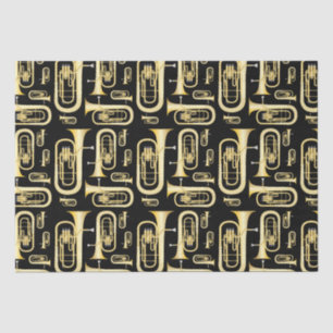 Baritone Musician Band Teacher Tissue Paper