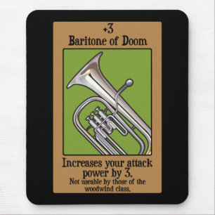 Baritone of Doom Mouse Mat