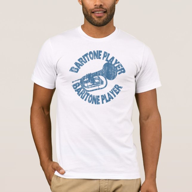 Baritone Player T-Shirt (Front)