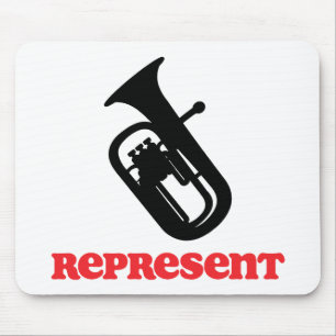 Baritone Represent Mouse Mat