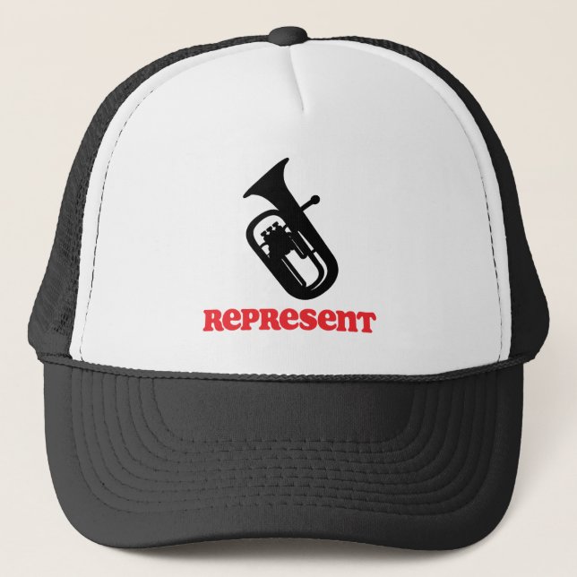 Baritone Represent Trucker Hat (Front)