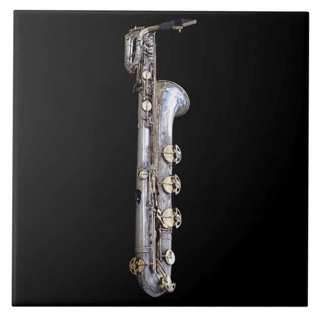 Baritone Saxophone Tile (Front)