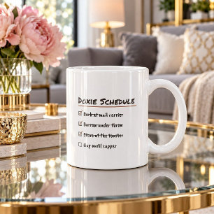 Bark At Mail Carrier Burrow Then Nap Coffee Mug
