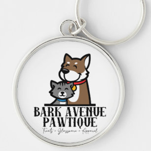Bark Avenue Pawtique Key Ring
