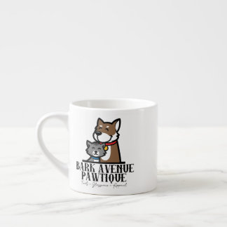 BARK AVENUE PAWTIQUE - logo 1 Espresso Cup