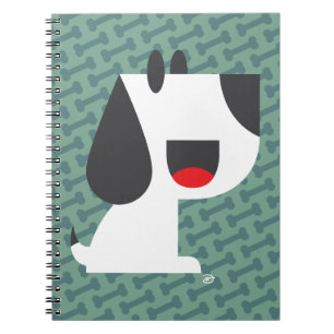 Bark Bark (Green) - Notebook
