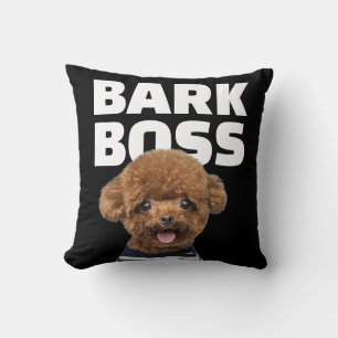 Bark Boss Dog Photo Custom Pet Cushion