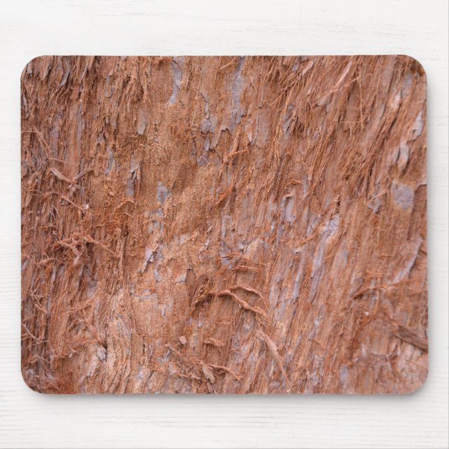bark of tree in a forest mouse mat (Front)