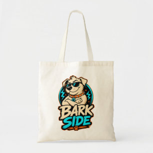 Bark Side Dog PNG, Funny Dog Sublimation Design, C Tote Bag