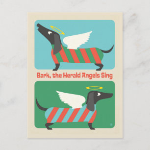 Bark, The Herald Angels Sing Postcard