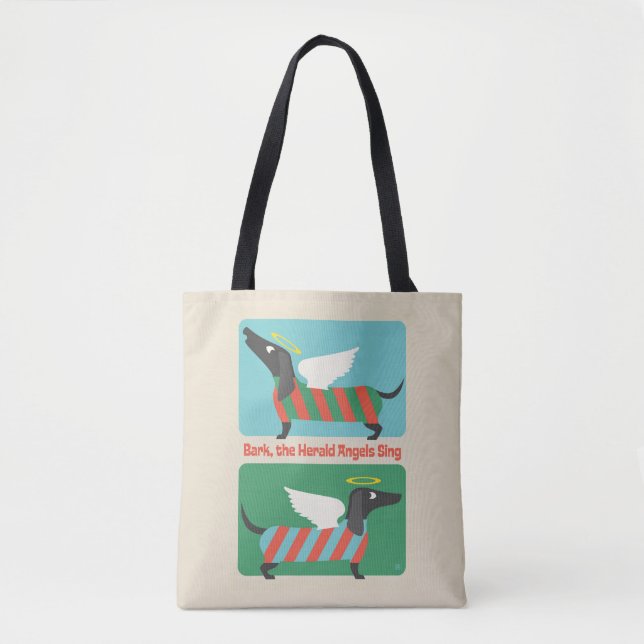 Bark, The Herald Angels Sing Tote Bag (Front)