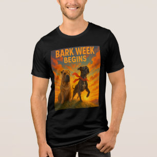 Bark Week Begins Tri-Blend Shirt
