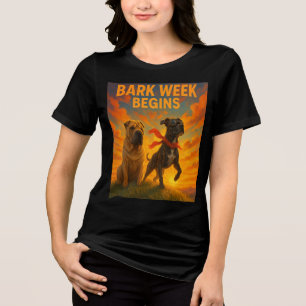 Bark Week Begins Tri-Blend Shirt