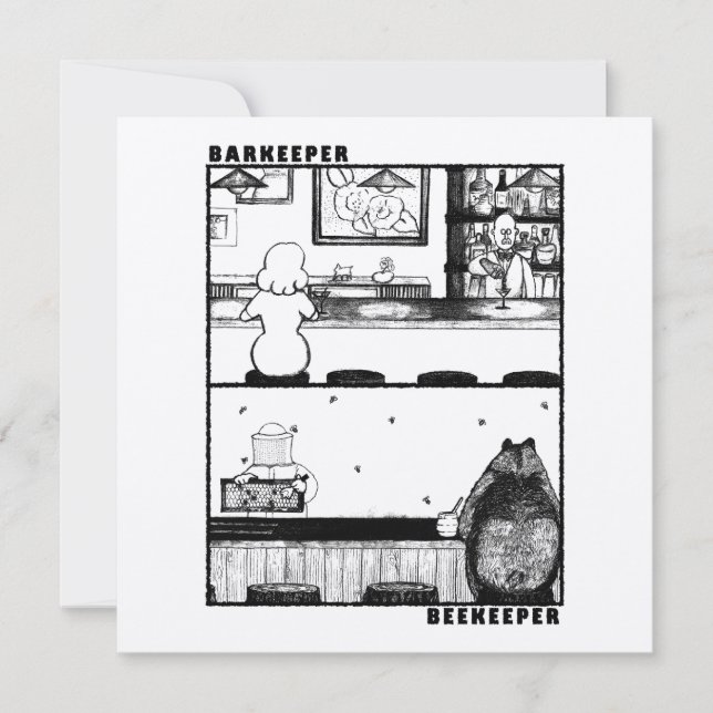 Barkeeper and Beekeeper (Front)