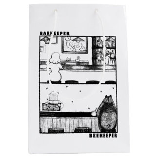 Barkeeper and Beekeeper Medium Gift Bag