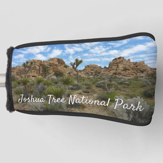 Barker Dam Loop Trail at Joshua Tree National Park Golf Head Cover (Front)
