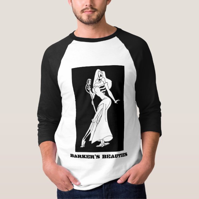 Barker's Beauties Raglan Shirt (Front)