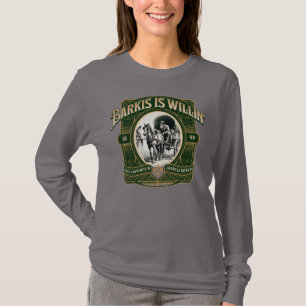 Barkis is Willin' Green Gold Literary Tee