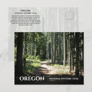 Barlow Road, Oregon National Historic Trail Postca Postcard
