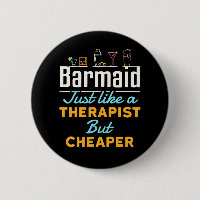 Barmaid Just Like a Therapist but Cheaper