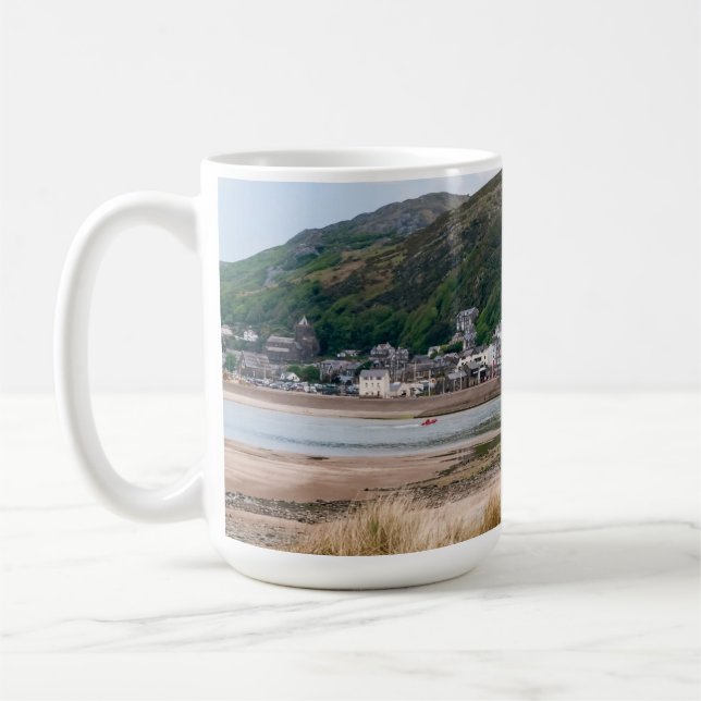 Barmouth and the River Mawddach Coffee Mug (Left)